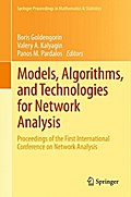 Models, Algorithms, and Technologies for Network Analysis