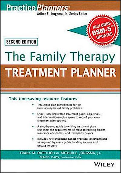 The Family Therapy Treatment Planner, with DSM-5 Updates
