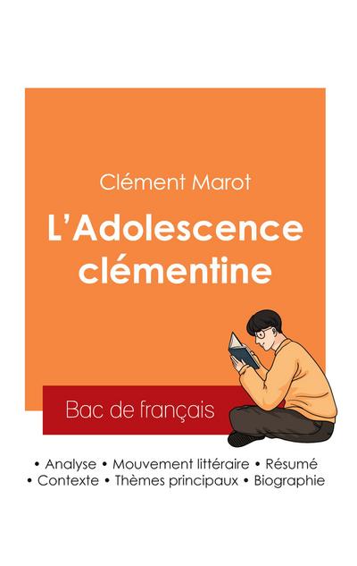 Réussir son Bac de français 2025 : Analyse du roman L’Adolescence clémentine de Clément Marot