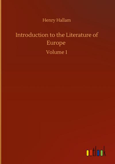 Introduction to the Literature of Europe