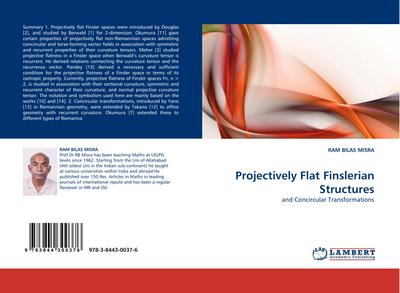 Projectively Flat Finslerian Structures