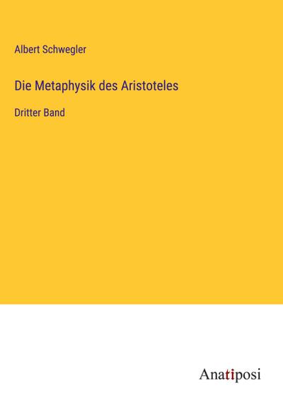 Die Metaphysik des Aristoteles