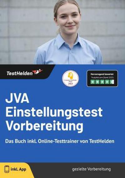 JVA Einstellungstest Vorbereitung: Das Buch inkl. Online-Testtrainer von TestHelden