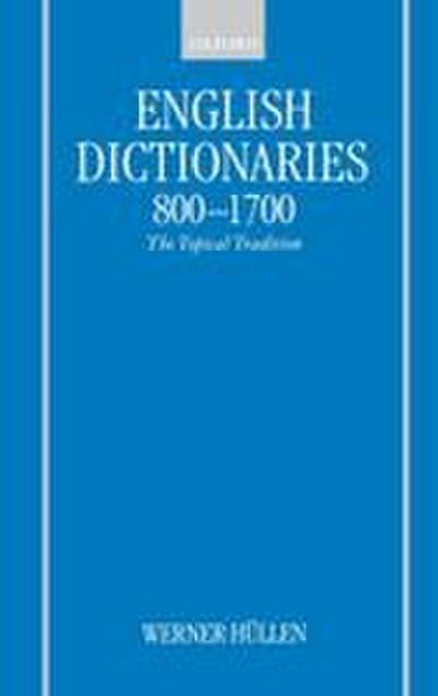 English Dictionaries 800-1700
