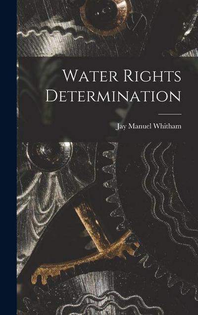 Water Rights Determination