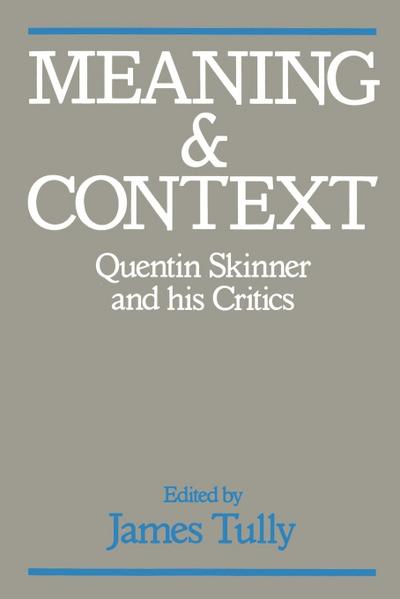 Meaning and Context - James Tully