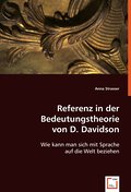 Referenz in der Bedeutungstheorie von D.Davidson