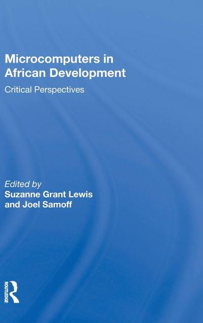 Microcomputers In African Development