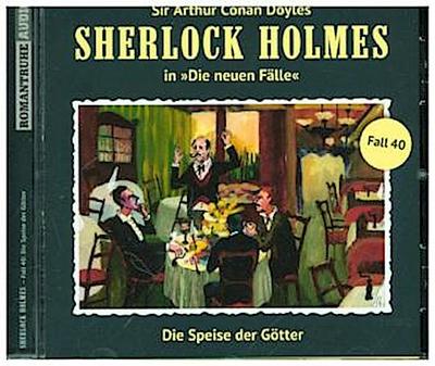 Sherlock Holmes - Die Speise der Götter, 1 Audio-CD, 1 Audio-CD