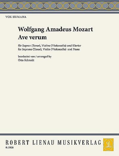 Ave verumfür Sopran, Violine und Klavier