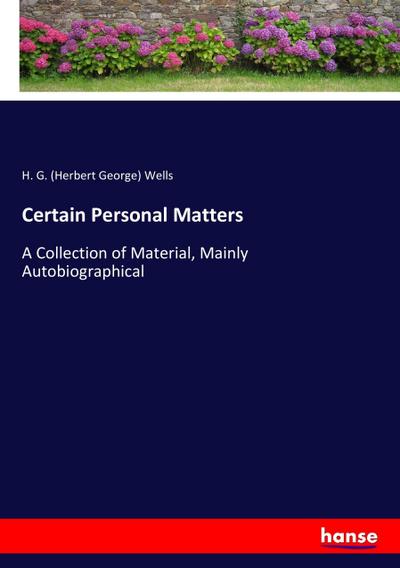 Certain Personal Matters