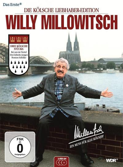 Willy Millowitsch Die kölsche Liebhaber-Edition, 3 DVDs