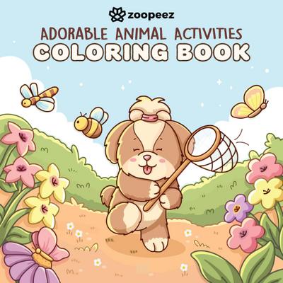 Adorable Animal Activities Coloring Book