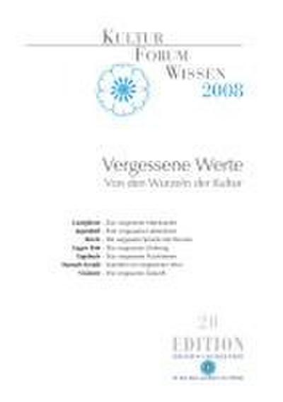 KulturForum Wissen 2008