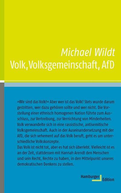 Volk, Volksgemeinschaft, AfD
