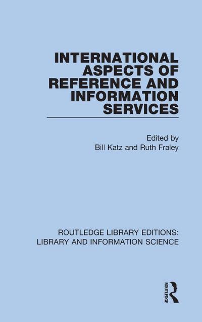 International Aspects of Reference and Information Services