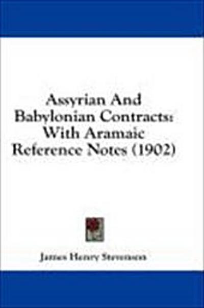 Assyrian And Babylonian Contracts