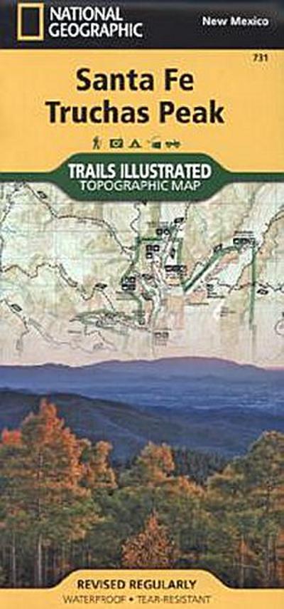 Santa Fe, Truchas Peak Map