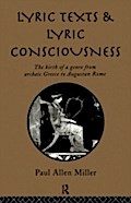 Lyric Texts & Consciousness
