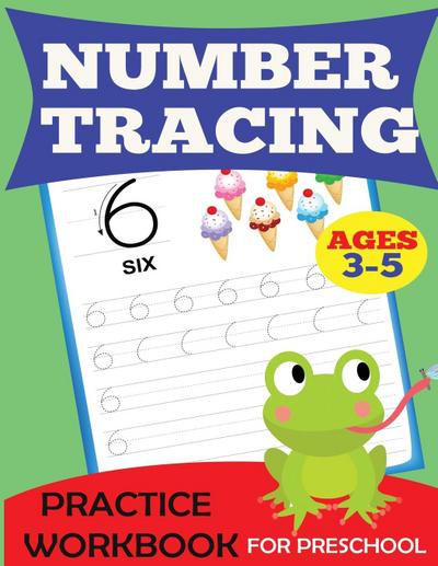 Number Tracing Practice Workbook