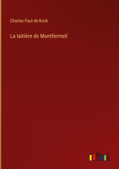 La laitière de Montfermeil
