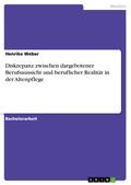 Diskrepanz zwischen dargebotener Berufsaussicht un