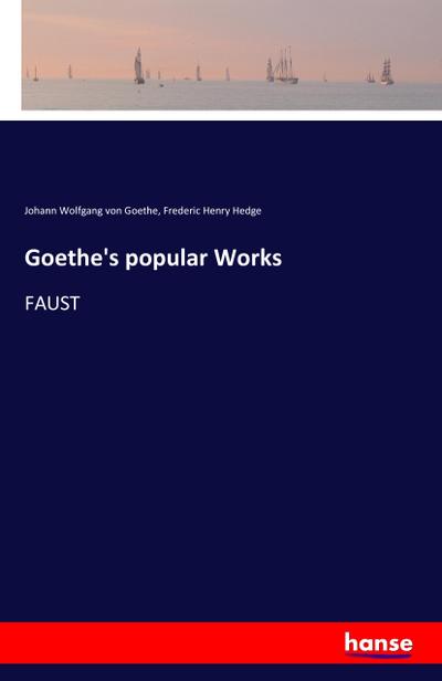 Goethe’s popular Works