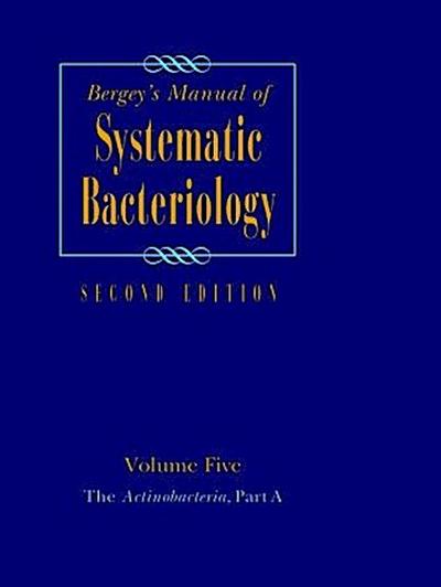 Bergey’s Manual of Systematic Bacteriology, 2 Teile