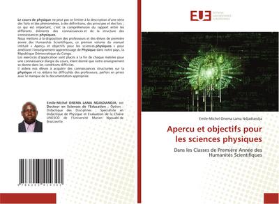Apercu et objectifs pour les sciences physiques
