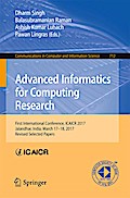 Advanced Informatics for Computing Research