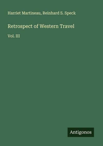 Retrospect of Western Travel