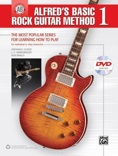 Alfred’s Basic Rock Guitar Method 1, m. 1 Audio-DVD