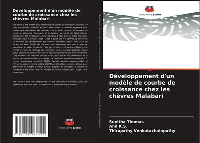 Développement d’un modèle de courbe de croissance chez les chèvres Malabari