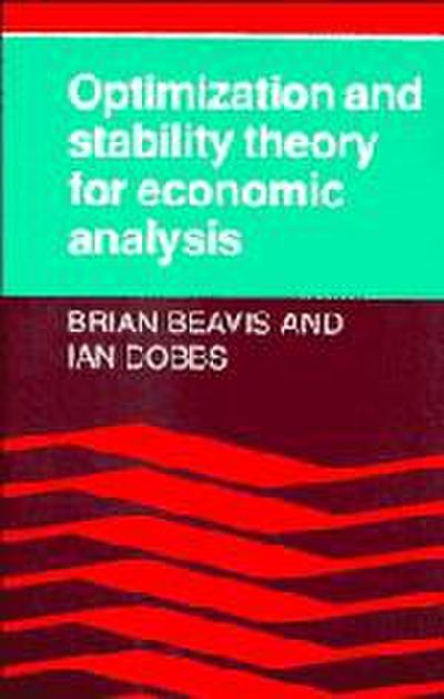 Optimization and Stability Theory for Economic Analysis