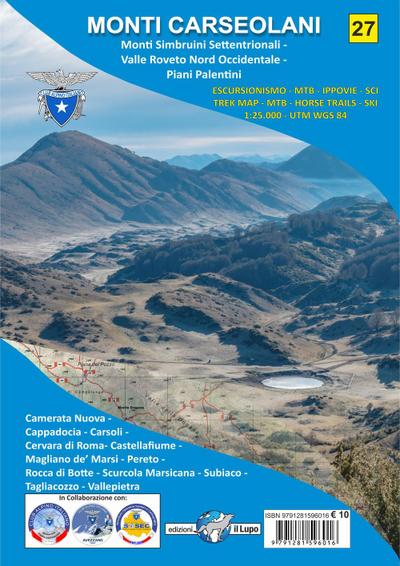 Monti Carseolani. Monti Simbruini Settentrionali. Valle Rove