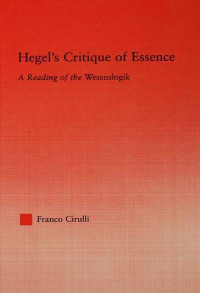Hegel’s Critique of Essence