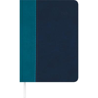 Buchkalender Premium Water türkis-blau 2026