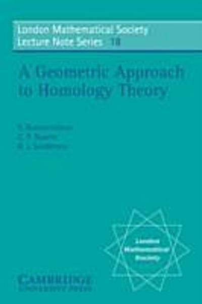 Geometric Approach to Homology Theory