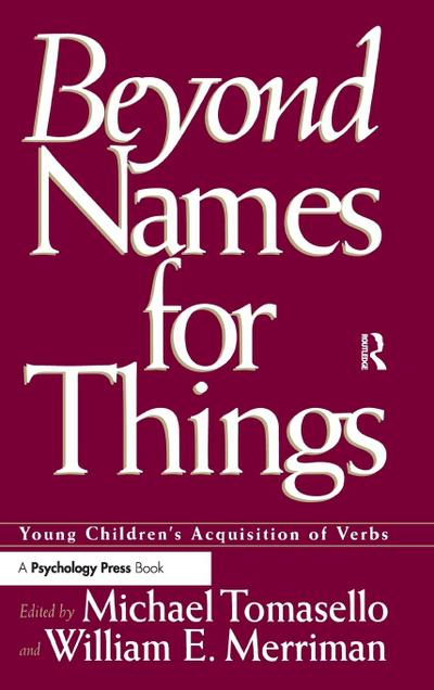 Beyond Names for Things