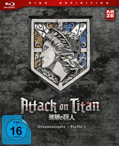 Attack on Titan - Staffel 1 - Blu-ray-Gesamtausgabe - Deluxe Edition