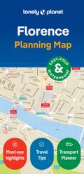 Lonely Planet Florence City Map