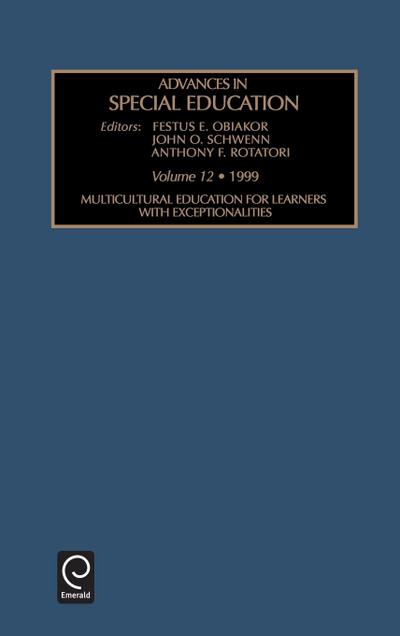 Multicultural Education for Learners with Exceptionalities