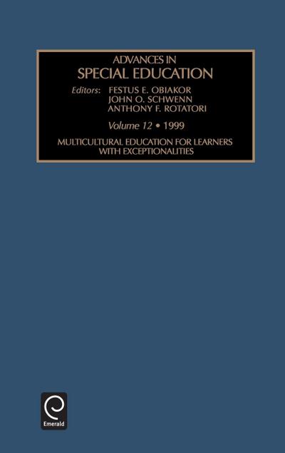 Multicultural Education for Learners with Exceptionalities - Festus E. Obiakor