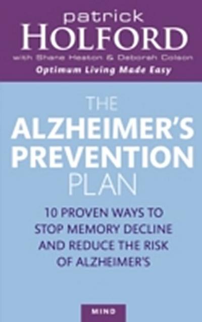 The Alzheimer’’s Prevention Plan