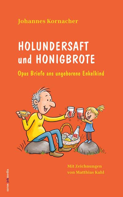 Holundersaft und Honigbrote