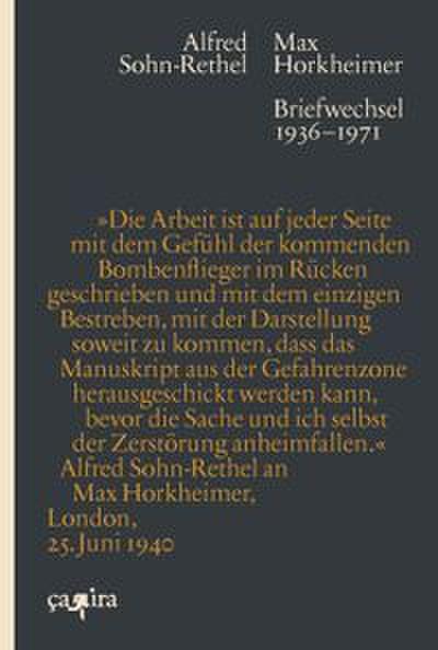 Briefwechsel 1936-1971