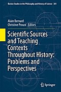 Scientific Sources and Teaching Contexts Throughout History: Problems and Perspectives