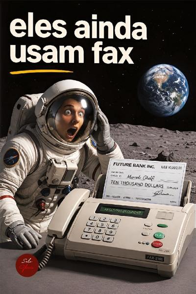 Eles ainda usam Fax