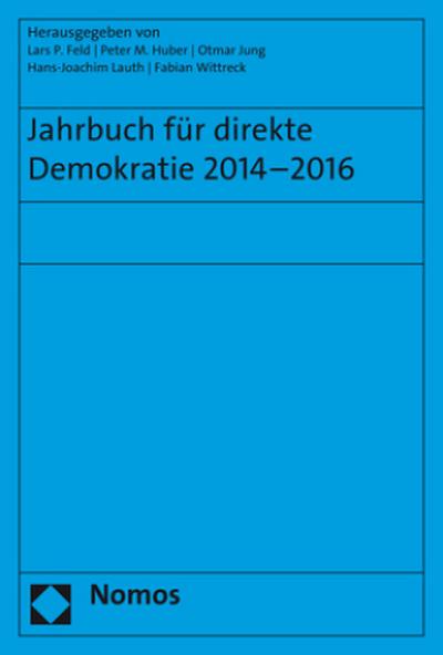 Jahrbuch für direkte Demokratie 2014-2016