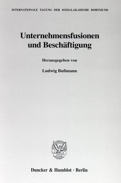 Unternehmensfusionen und Beschäftigung